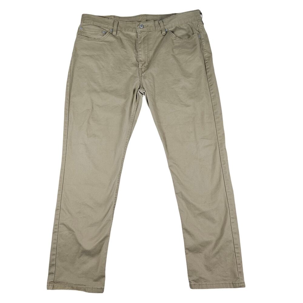 Levi's 511 Slim Fit All Seasons Tech Khaki Tan Stretch Jeans Men’s Size 38x30